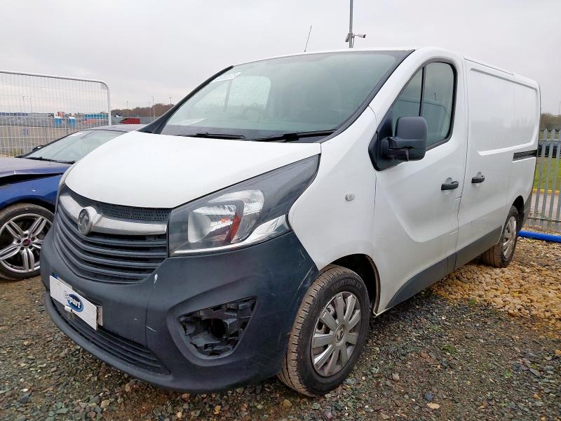 2017 VAUXHALL VIVARO 2700 1.6CDTI 120PS H1 VAN for sale at Copart CORBY