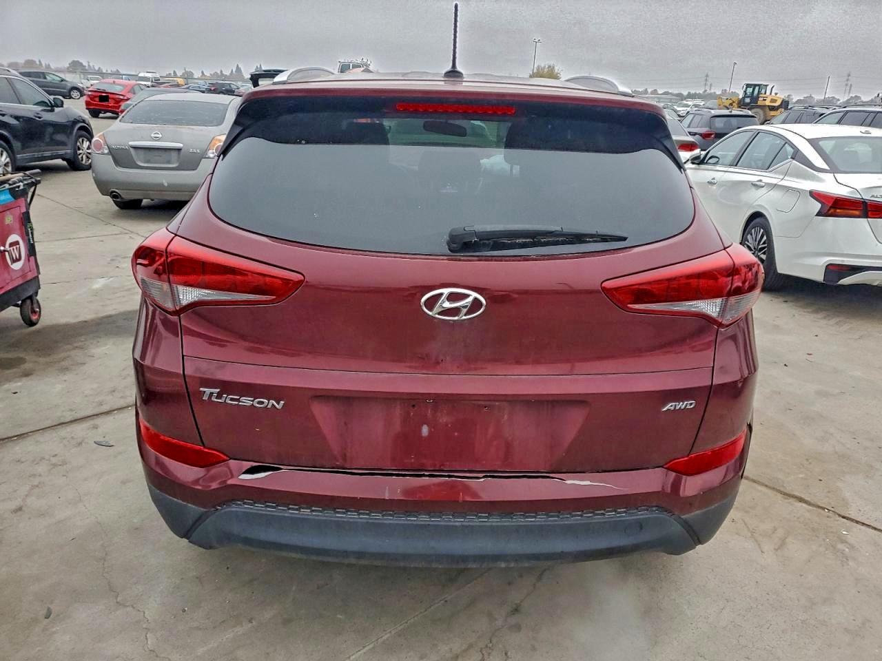 2017 Hyundai Tucson Limited VIN: KM8J3CA48HU448808 Lot: 94973215