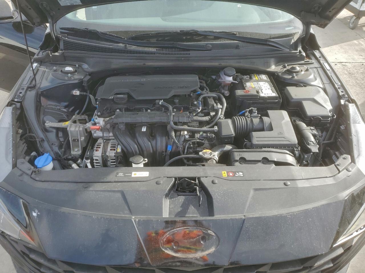 2022 Hyundai Elantra Sel VIN: KMHLM4AGXNU306879 Lot: 97624765