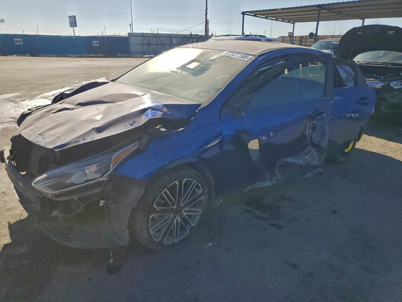 2021 Kia Forte Gt VIN: 3KPF44AC2ME380163 Lot: 97327195