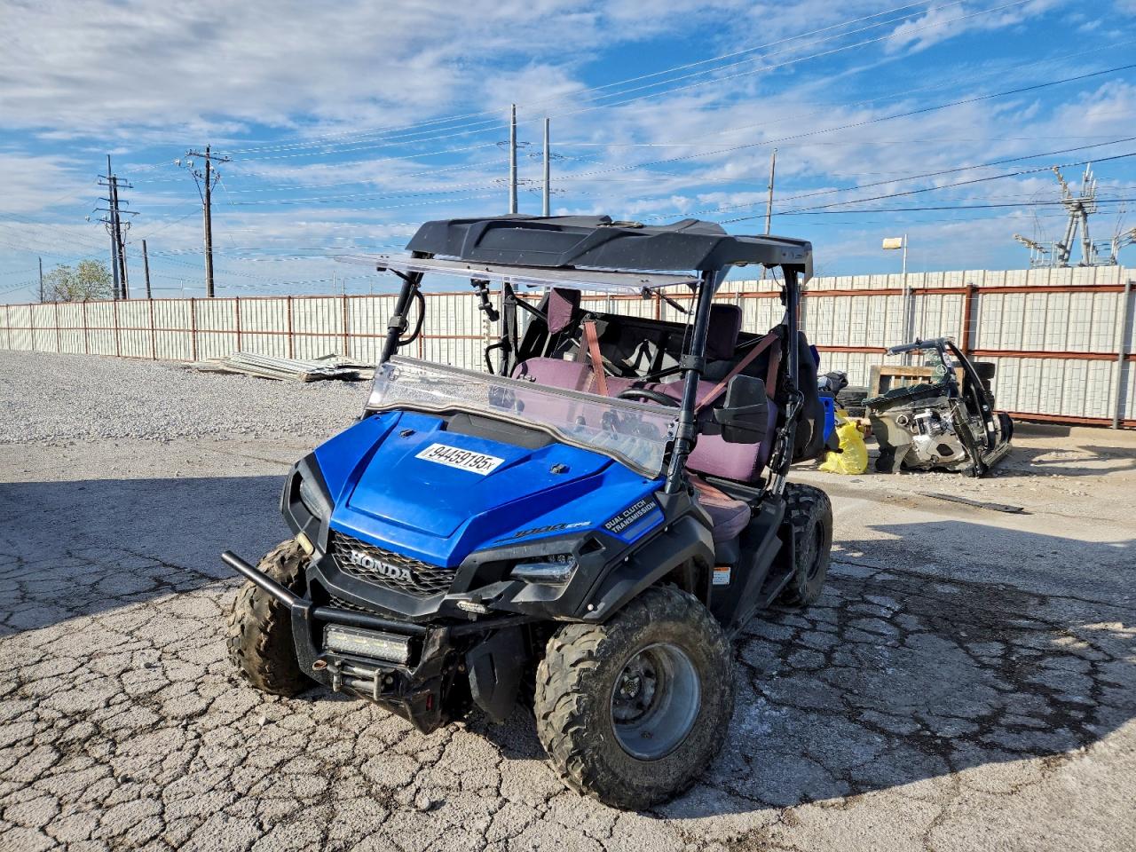 2021 Honda Sxs1000 M3 VIN: 1HFVE04B6M4500090 Lot: 94459195