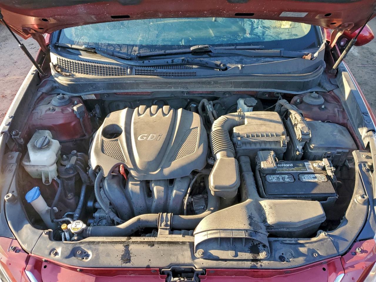 2013 Hyundai Sonata Gls VIN: 5NPEB4AC9DH710832 Lot: 96786505