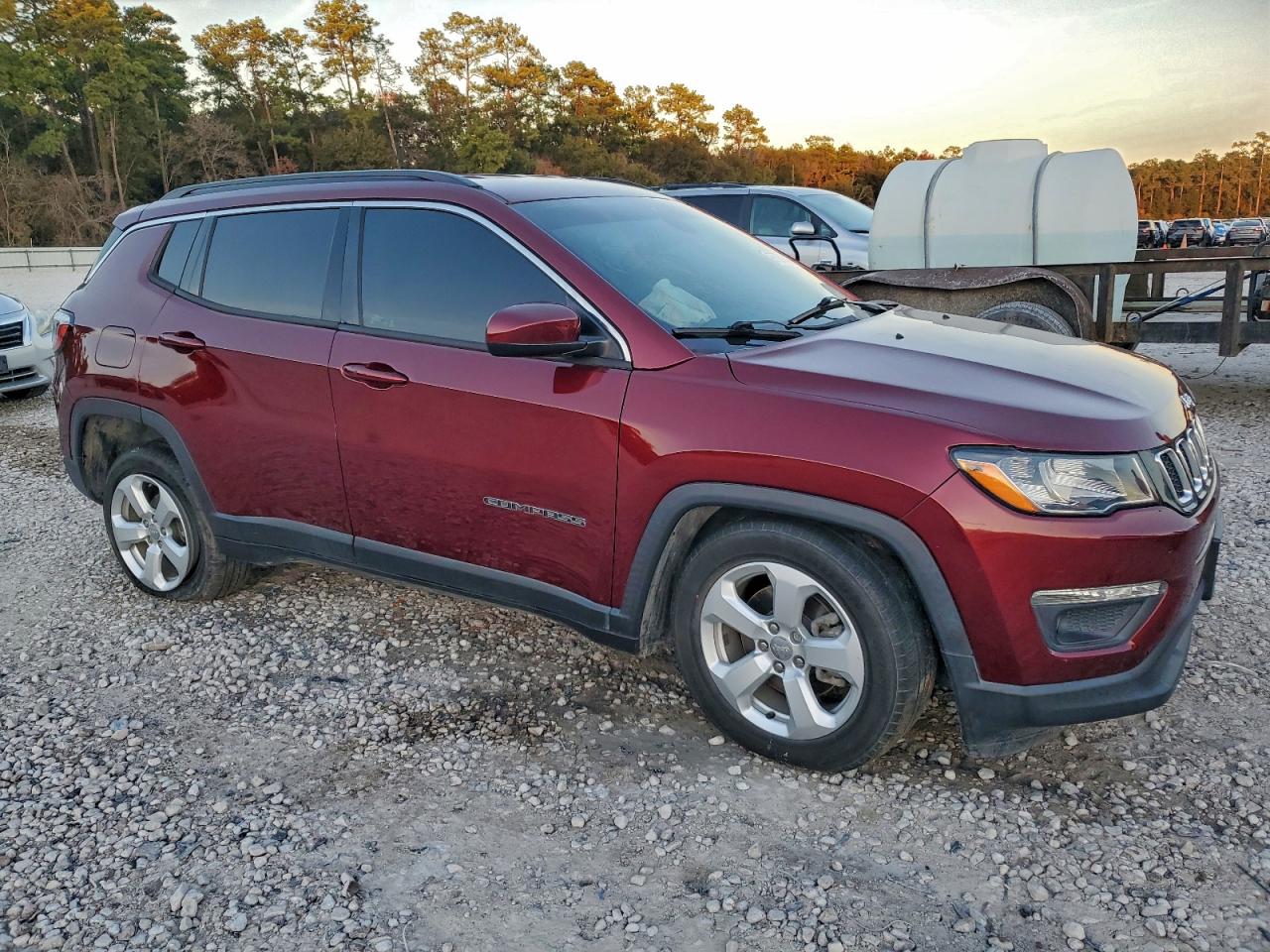 2021 Jeep Compass Latitude VIN: 3C4NJCBB8MT570937 Lot: 97970435