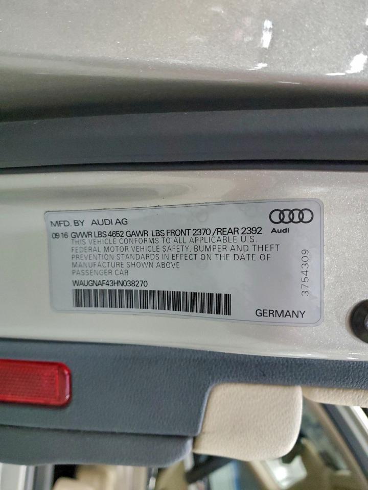 Фото: WAUGNAF43HN038270