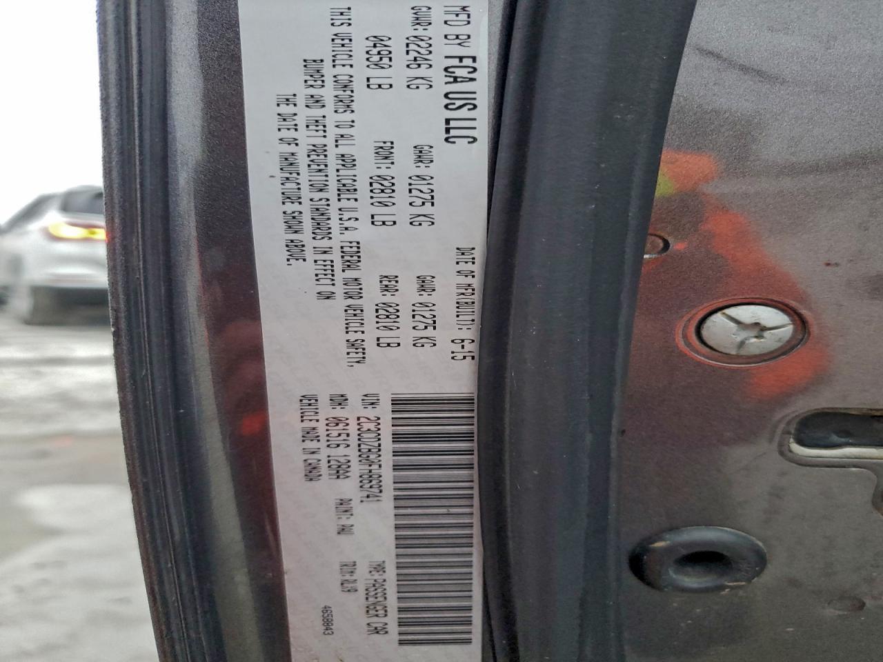 2015 Dodge Challenger Sxt Plus VIN: 2C3CDZBG0FH869741 Lot: 95571335