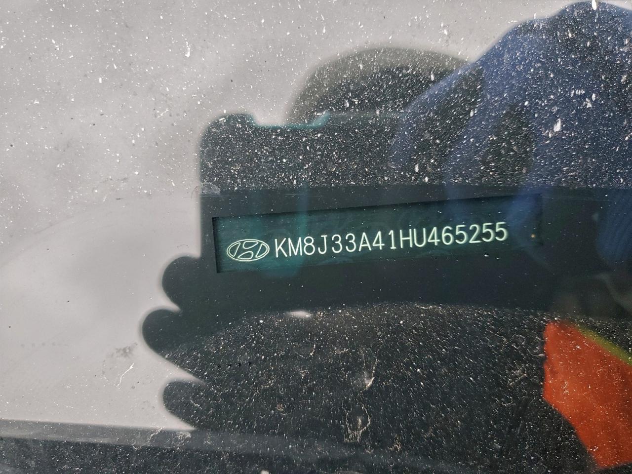 2017 Hyundai Tucson Limited VIN: KM8J33A41HU465255 Lot: 93993355