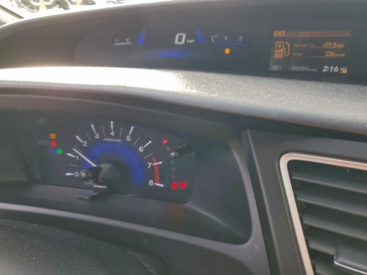 2014 Honda Civic Lx VIN: 2HGFB2F56EH555137 Lot: 94901675