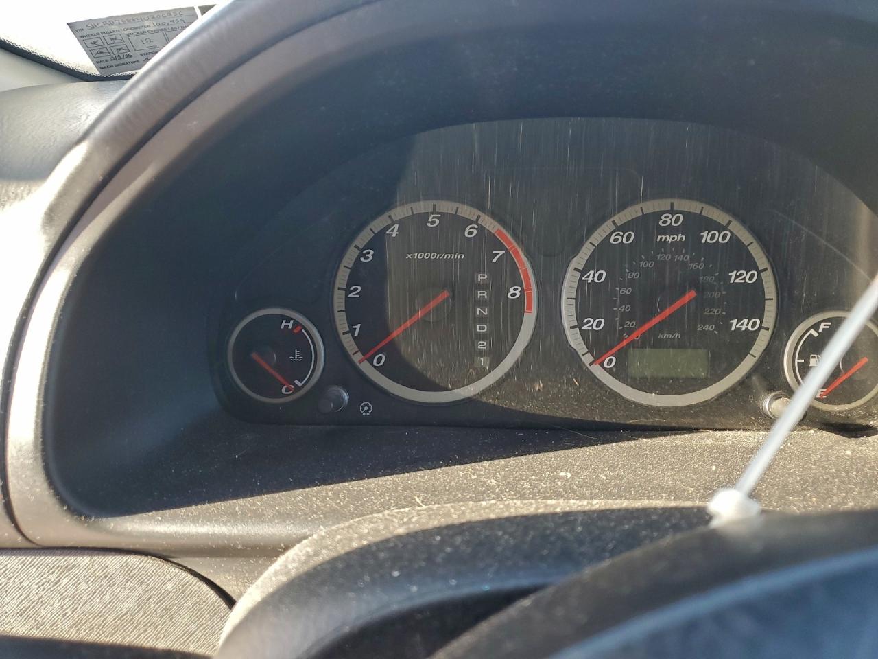 2004 Honda Cr-V Ex VIN: SHSRD78884U206956 Lot: 97014065