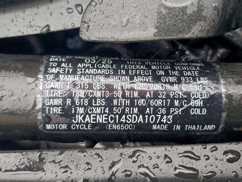 2025 KAWASAKI EN650 C  