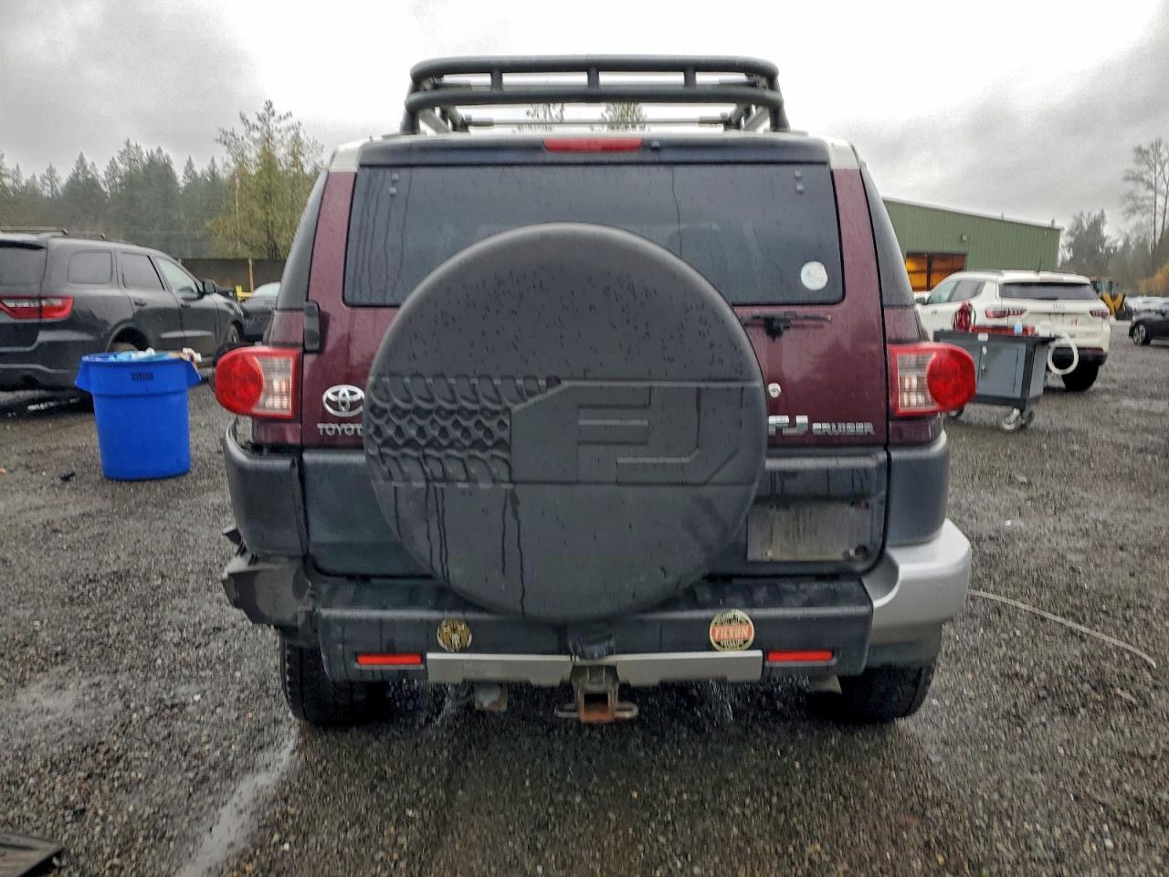 2007 Toyota Fj Cruiser VIN: JTEBU11F470079216 Lot: 95136945