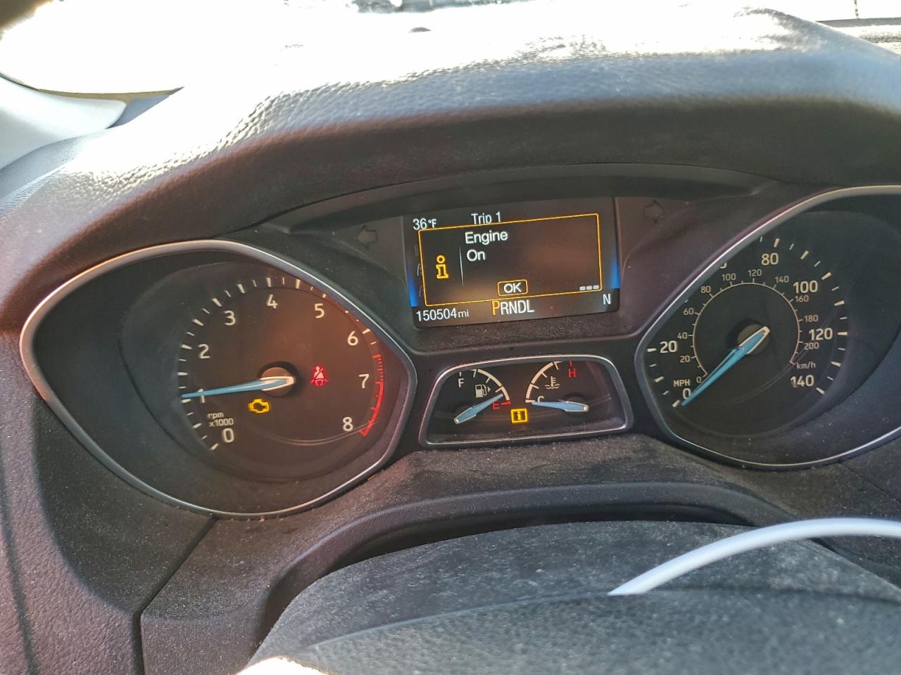 2017 Ford Focus Se VIN: 1FADP3F21HL337722 Lot: 97567105