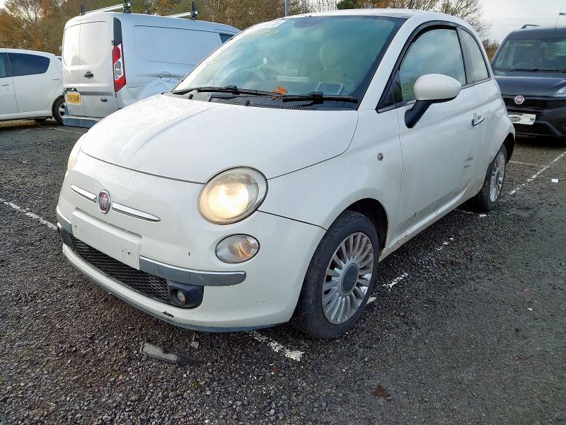 2009 FIAT 500 1.2 LOUNGE 3DR for sale at Copart SANDTOFT