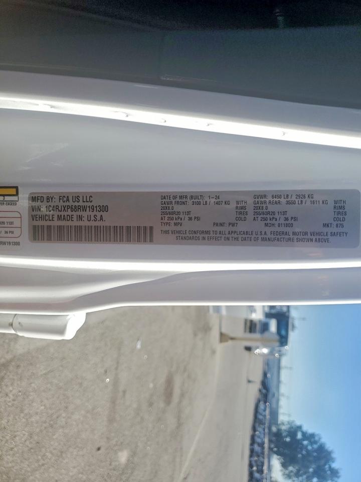 2024 Jeep Wrangler Sahara 4Xe VIN: 1C4RJXP68RW191300 Lot: 96295315