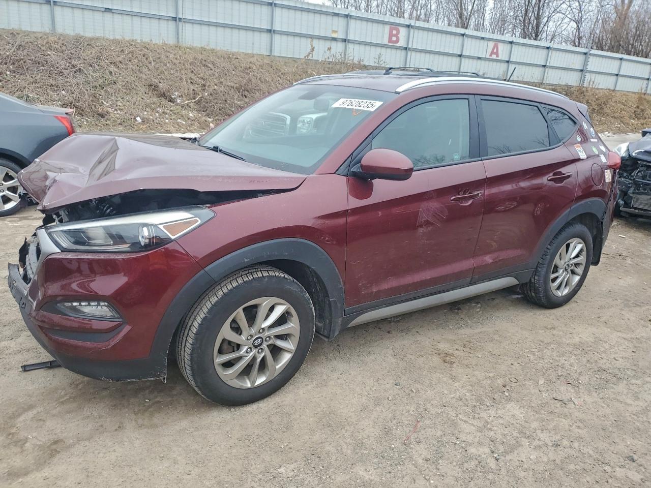 2017 Hyundai Tucson Limited VIN: KM8J3CA44HU256589 Lot: 97628235
