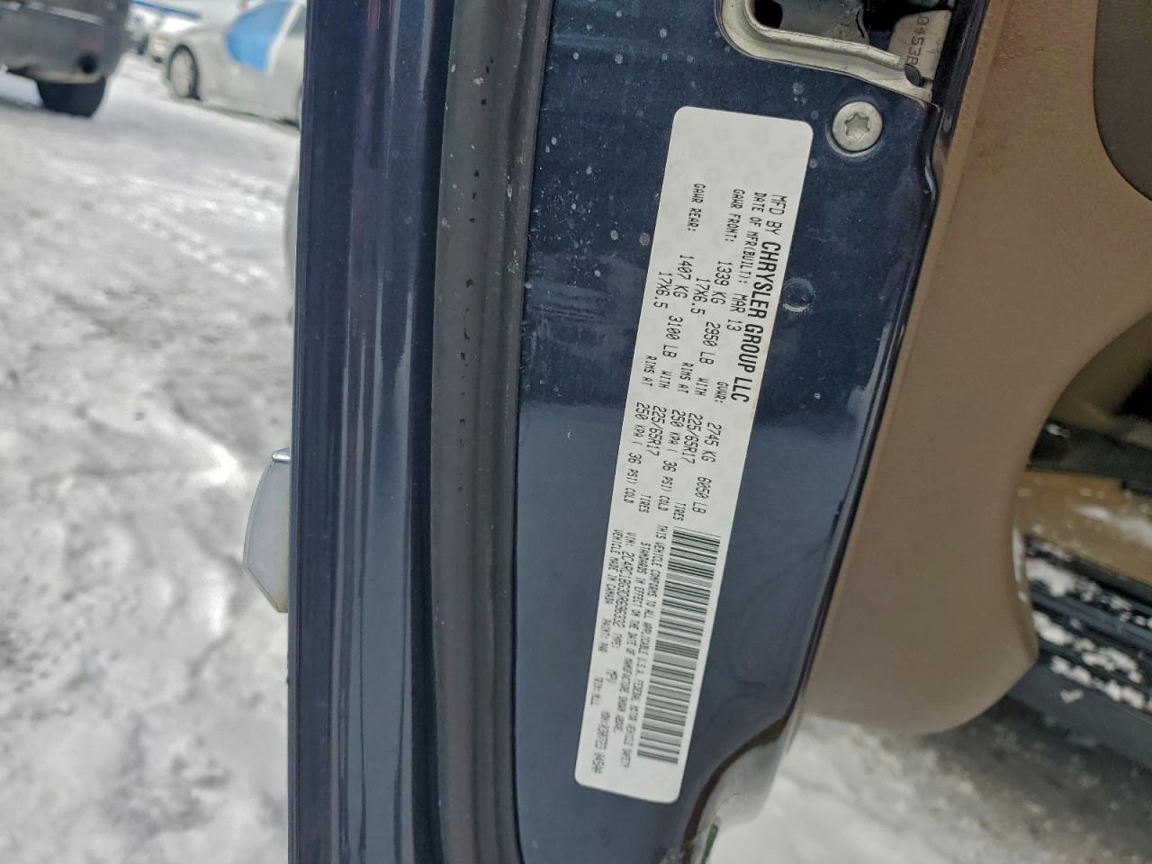 2013 Chrysler Town & Country Touring VIN: 2C4RC1BG3DR696332 Lot: 94247445