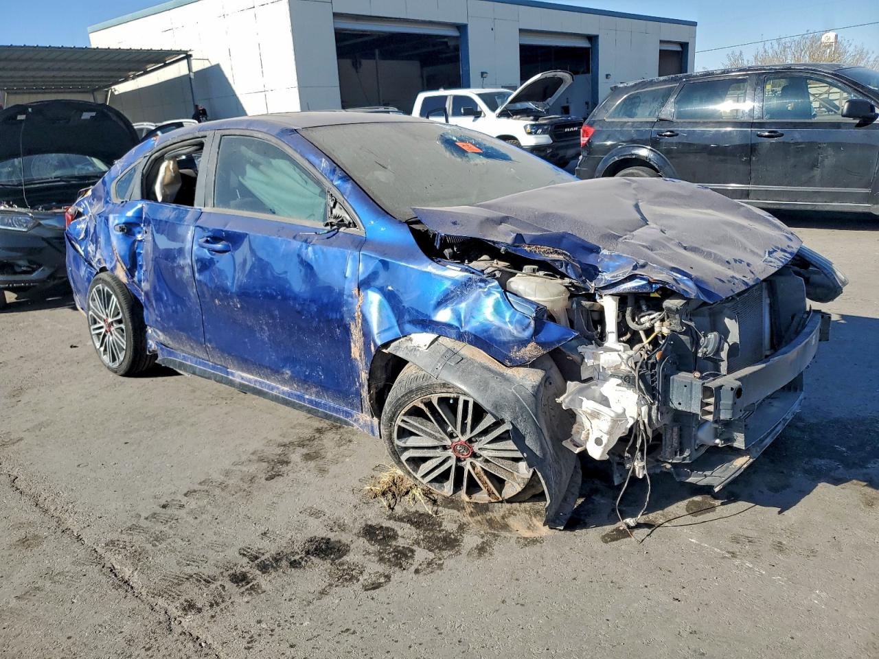 2021 Kia Forte Gt VIN: 3KPF44AC2ME380163 Lot: 97327195