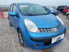2007 NISSAN NOTE 1.6 SE 5DR AUTO for sale at Copart YORK