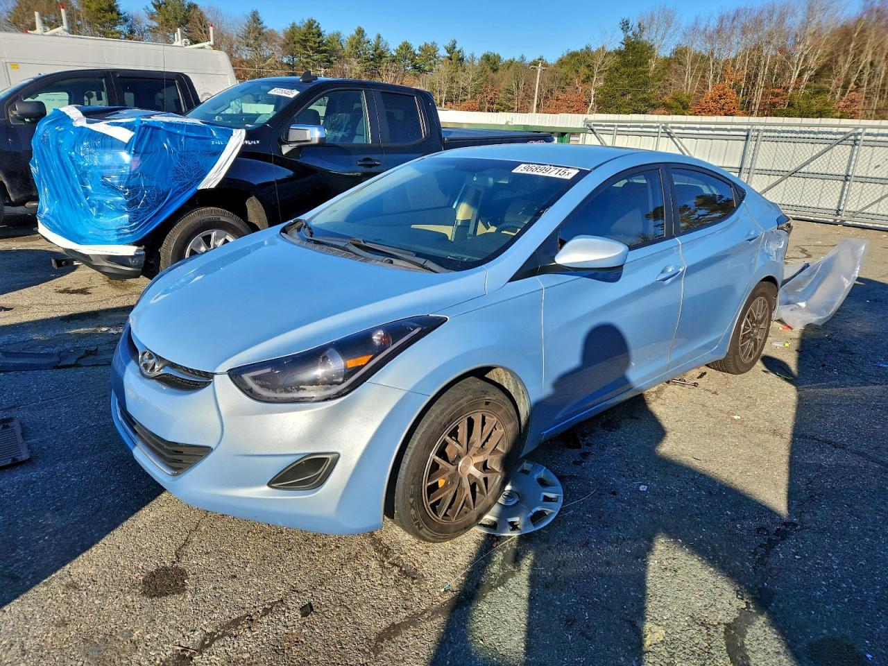 2011 Hyundai Elantra Gls VIN: KMHDH4AE1BU115449 Lot: 96899715