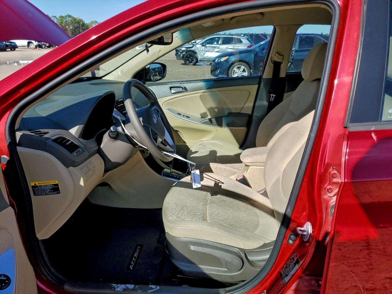 2012 Hyundai Accent Gls VIN: KMHCU4AE7CU237449 Lot: 94576955