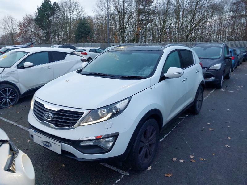 2012 KIA SPORTAGE 1.7 CRDI ISG 3 5DR [SAT NAV] for sale at Copart SANDTOFT
