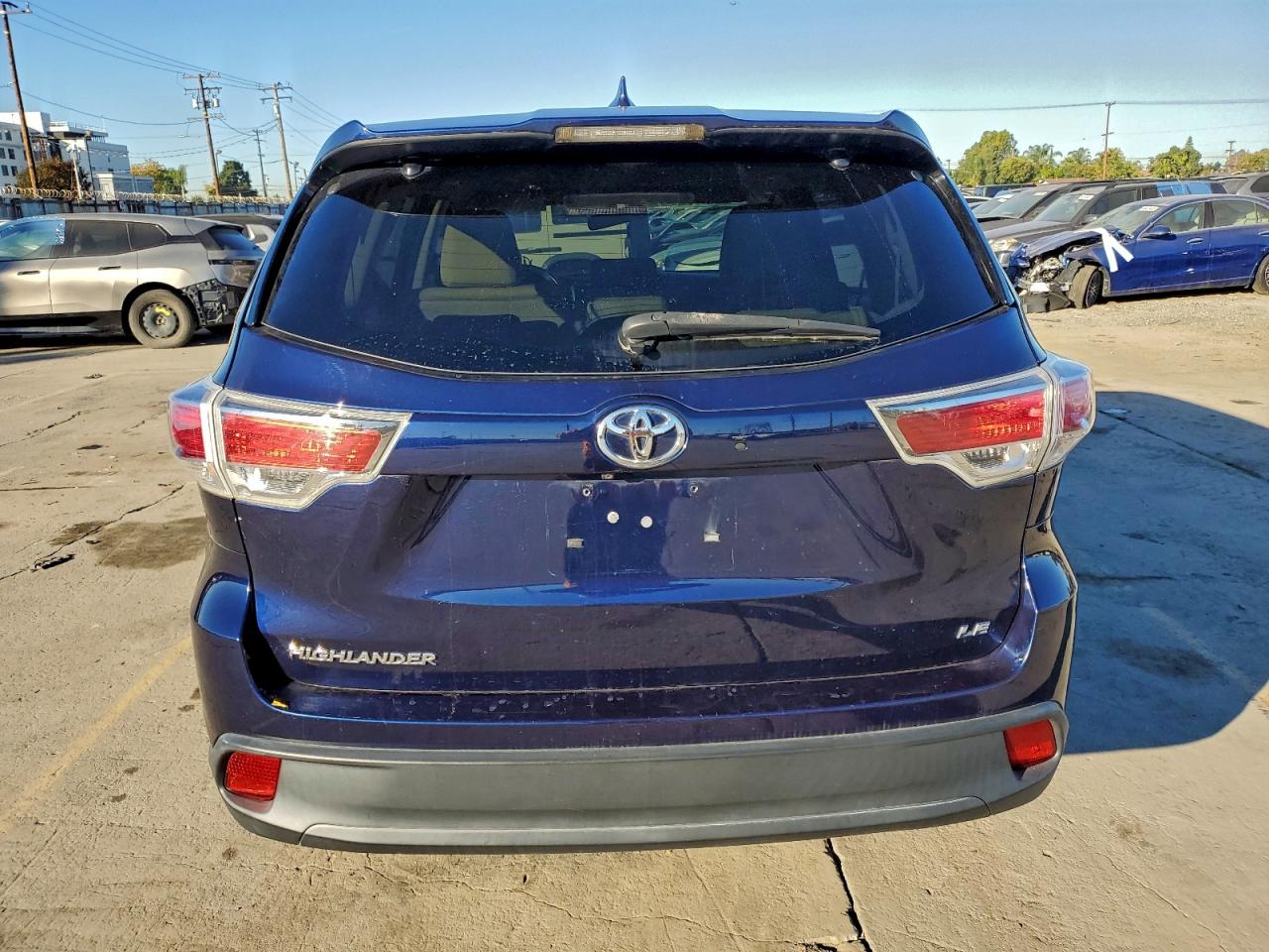 2014 Toyota Highlander Le VIN: 5TDZKRFH7ES005073 Lot: 96348635