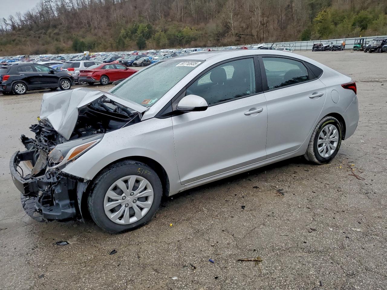 2021 Hyundai Accent Se VIN: 3KPC24A67ME141520 Lot: 97710935