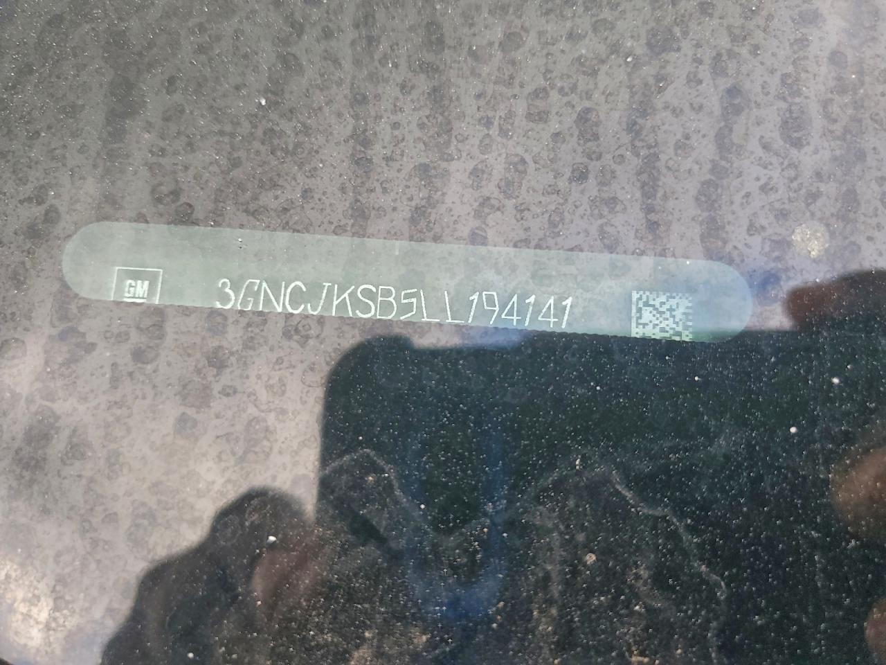 2020 Chevrolet Trax Ls VIN: 3GNCJKSB5LL194141 Lot: 96365655