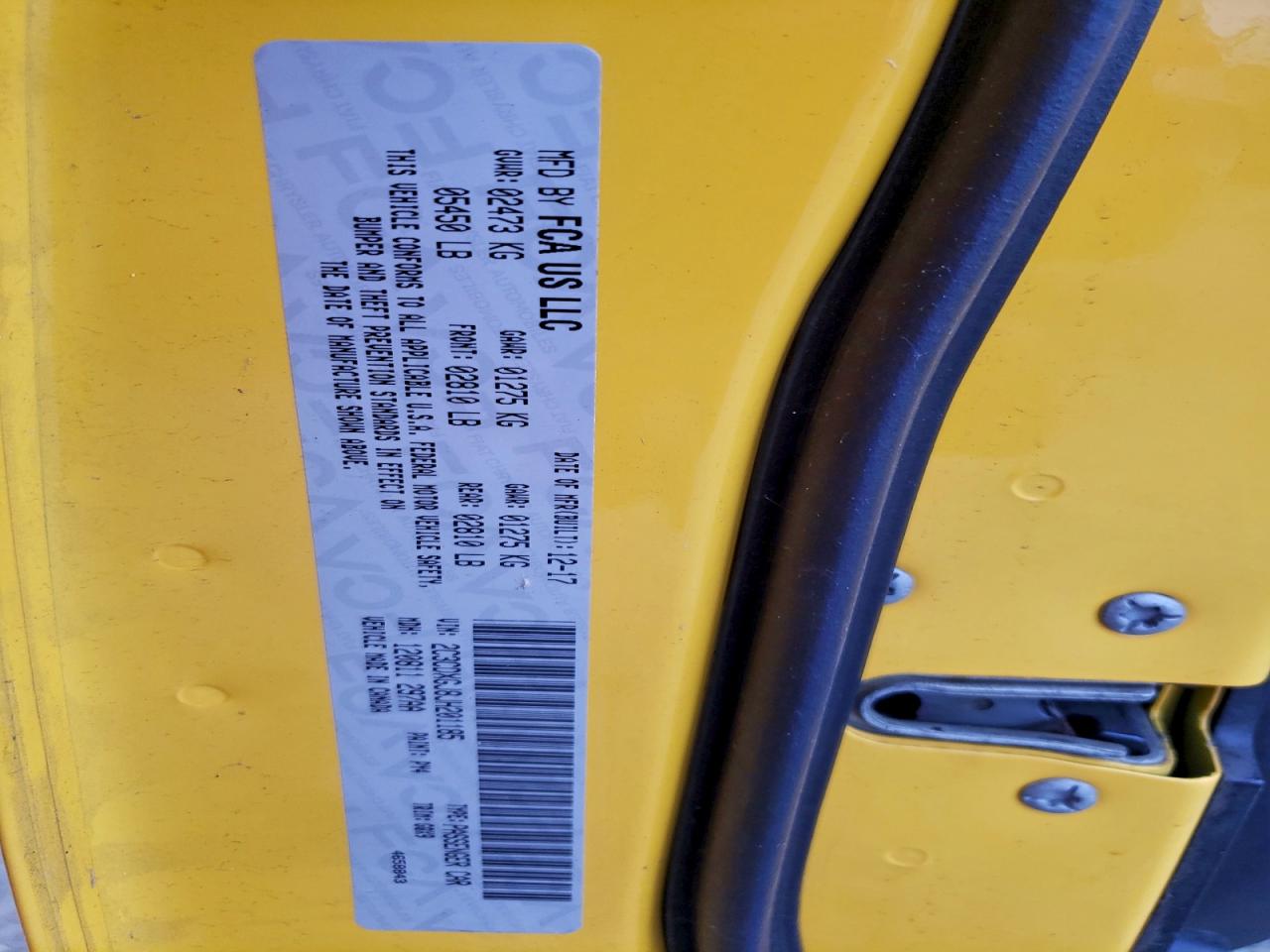 2018 Dodge Charger R/T 392 VIN: 2C3CDXGJ8JH201185 Lot: 96090655