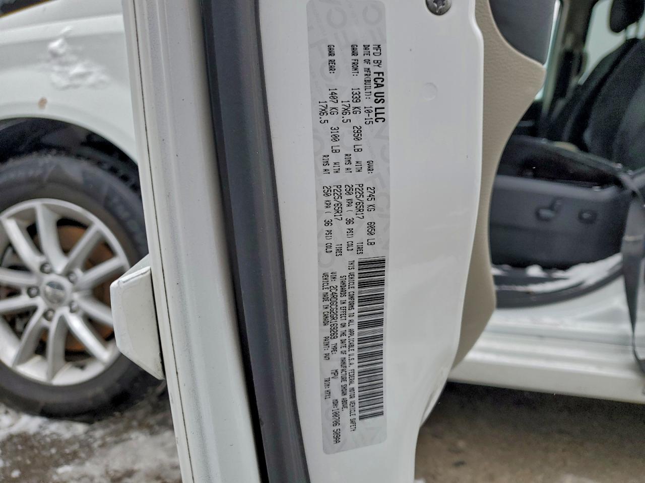 2016 Dodge Grand Caravan Sxt VIN: 2C4RDGCG2GR169269 Lot: 94359665