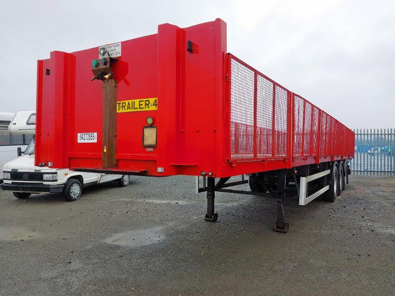 2008 TRAI TRAILER for sale at Copart SANDWICH