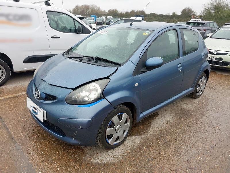 2008 TOYOTA AYGO 1.0 VVT-I BLUE 5DR for sale at Copart SANDWICH