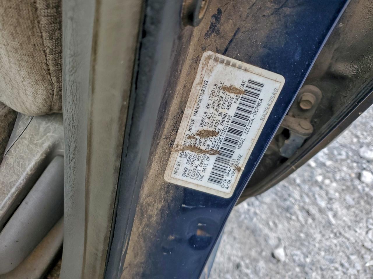 2007 Toyota Corolla Ce VIN: 1NXBR32E73Z011448 Lot: 93847485