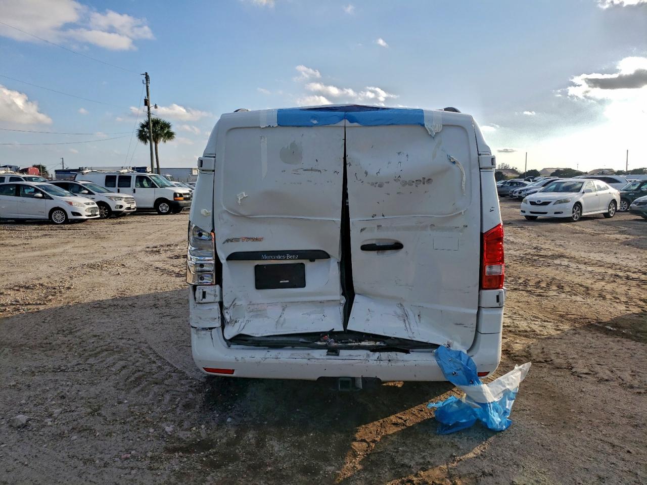 2016 Mercedes Benz Metris Delivery Van VIN: WD3PG2EA0G3138860 Lot: 91058085