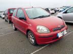 2003 TOYOTA YARIS 1.3 VVTI COLOUR COLLECTION 3DR for sale at Copart SANDTOFT
