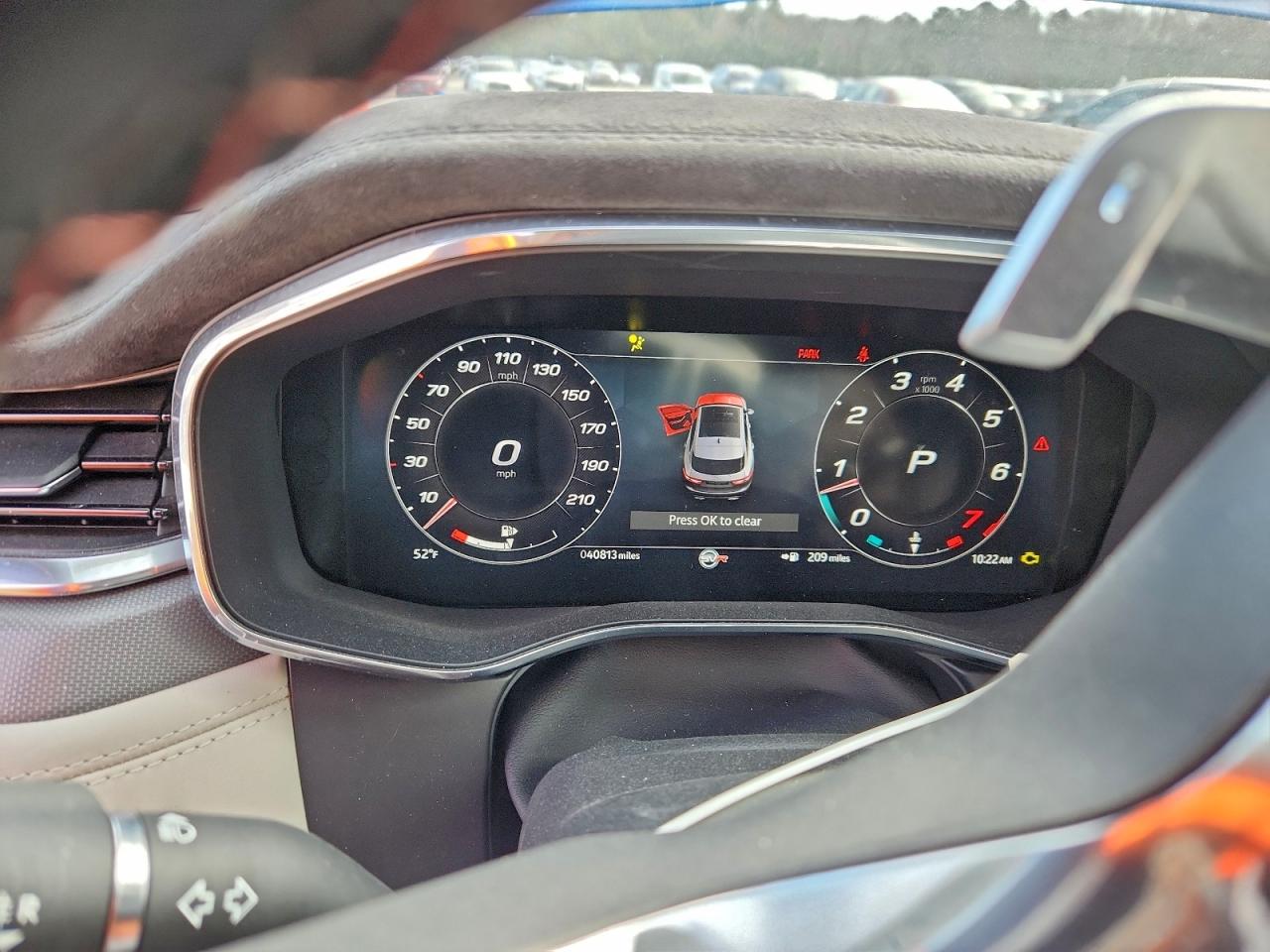 2022 Jaguar F-Pace Svr VIN: SADCZ2EE7NA696428 Lot: 97017585