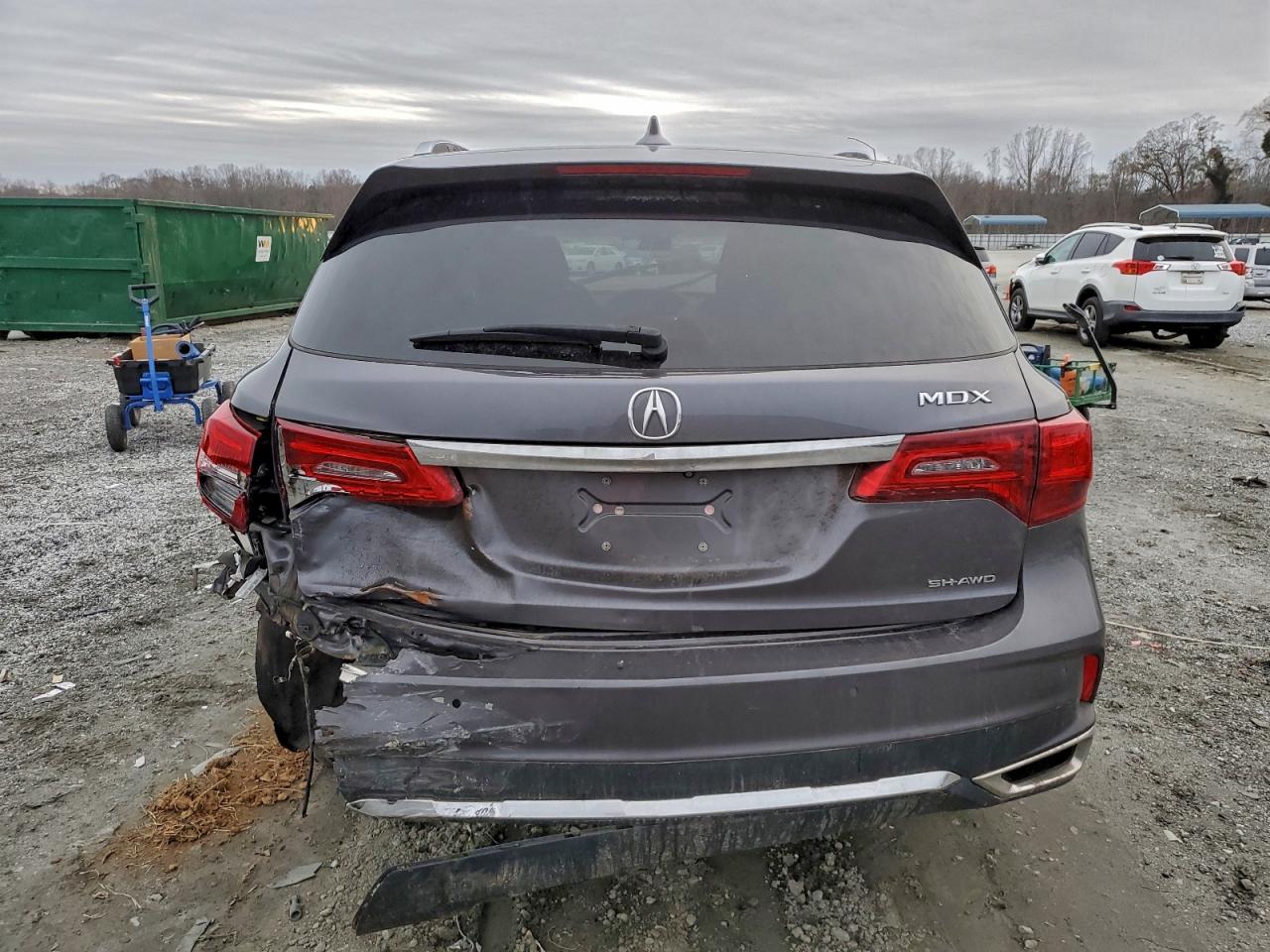 2017 Acura Mdx Advance VIN: 5FRYD4H82HB021128 Lot: 94749855