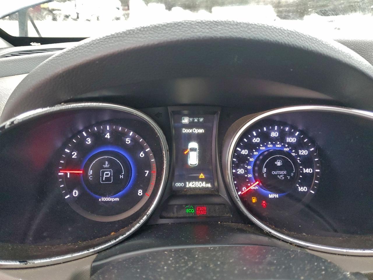 2013 Hyundai Santa Fe Sport VIN: 5XYZU3LA5DG078193 Lot: 96026485