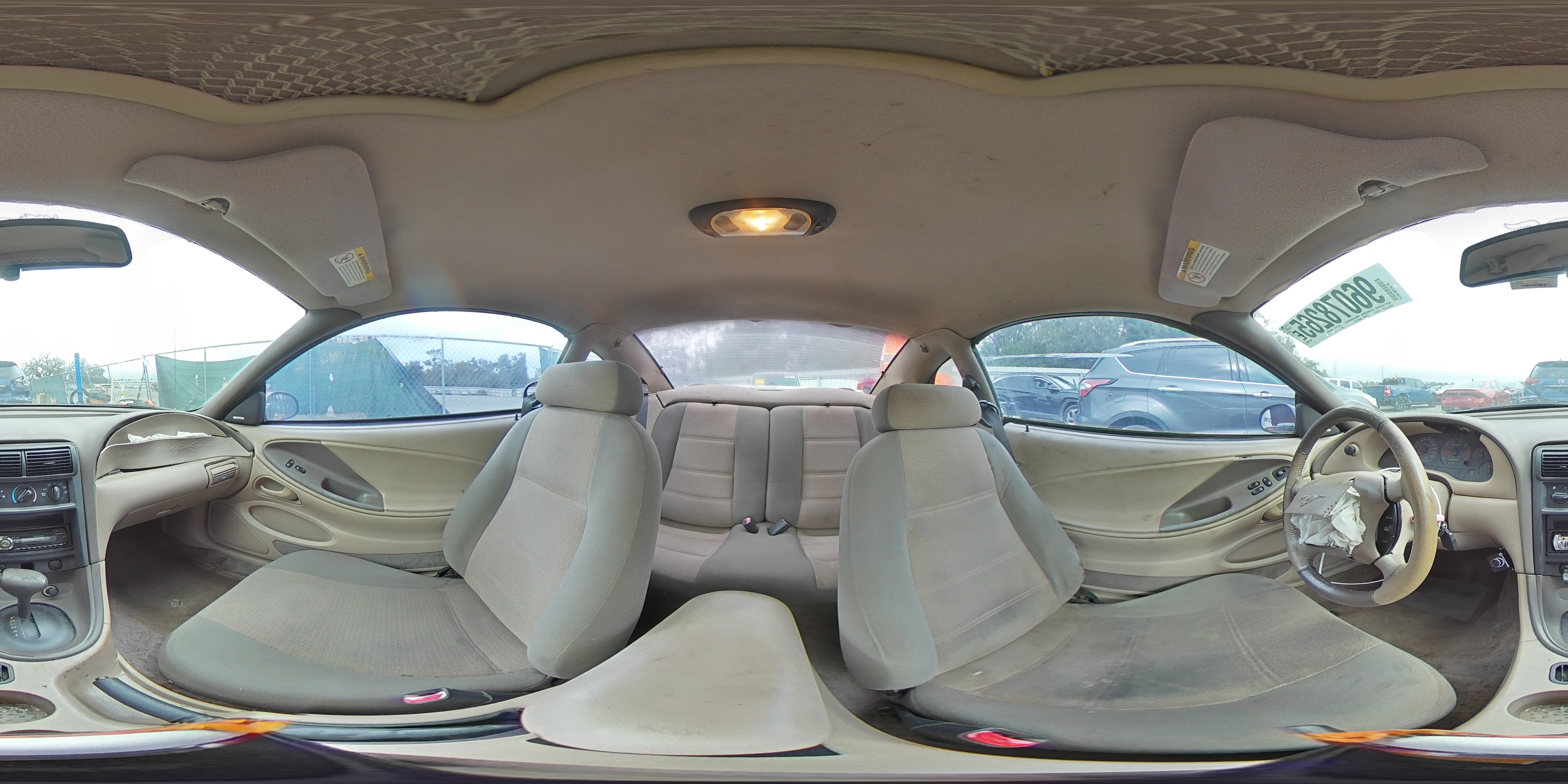 2002 Ford Mustang VIN: 1FAFP40402F206540 Lot: 96078265