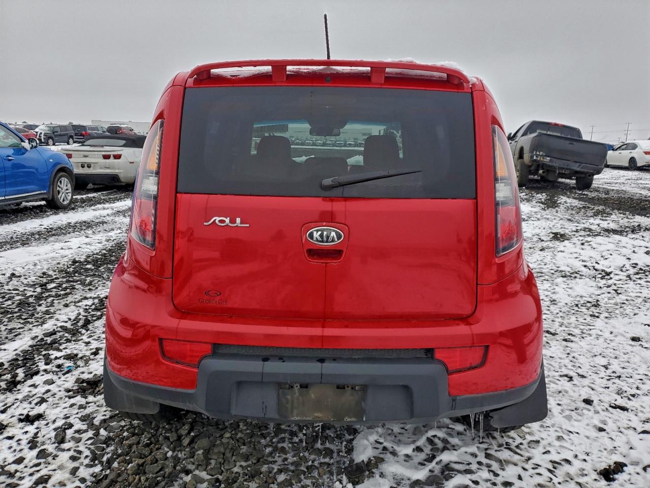 2010 Kia Soul + VIN: KNDJT2A28A7045025 Lot: 95090105