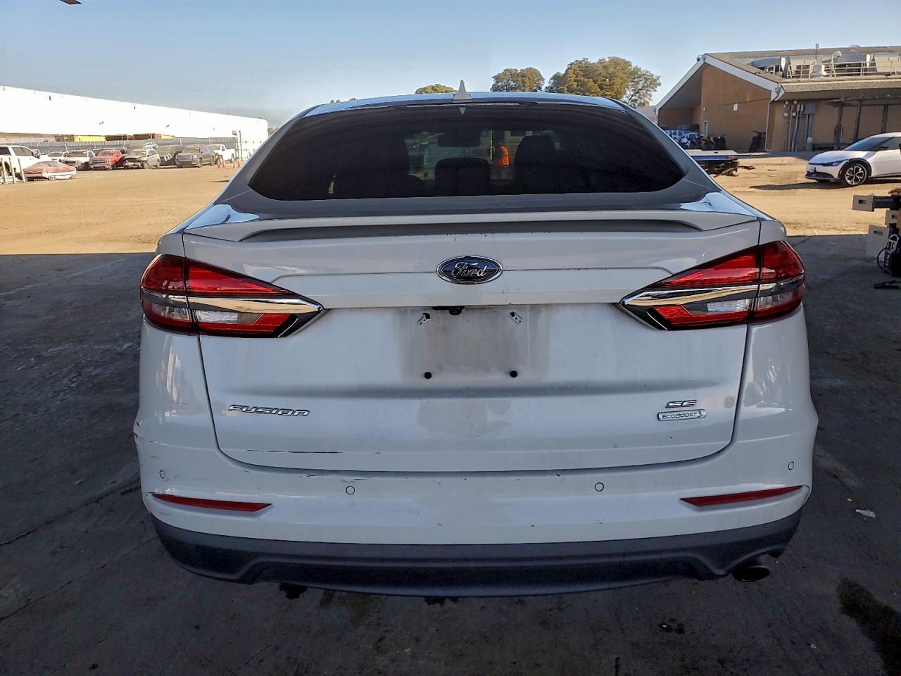 2019 Ford Fusion Se VIN: 3FA6P0HD8KR134860 Lot: 96230275