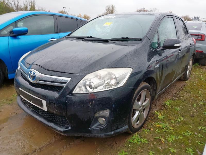 2011 TOYOTA AURIS 1.8 VVTI HYBRID T4 5DR CVT AUTO for sale at Copart SANDY