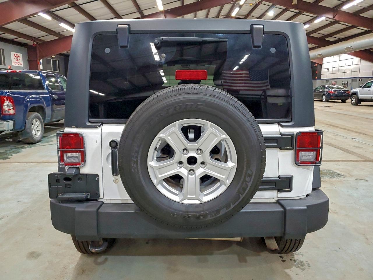 2014 Jeep Wrangler Sport VIN: 1C4AJWAG2EL128052 Lot: 97796645