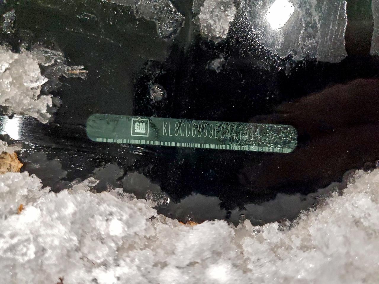 2014 Chevrolet Spark 1Lt VIN: KL8CD6S99EC441544 Lot: 95539205