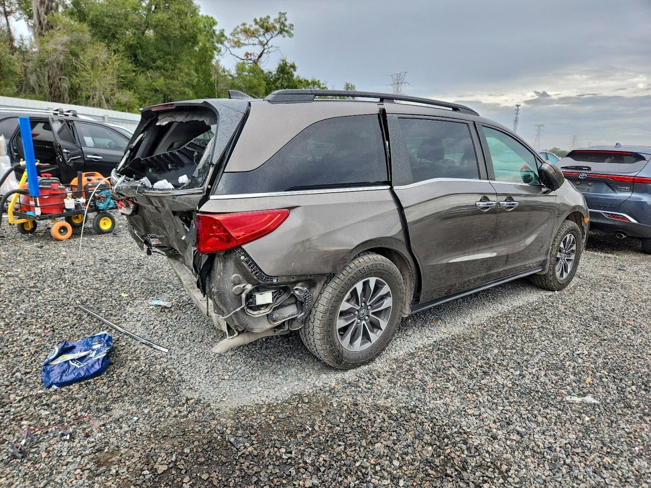 2022 Honda Odyssey Exl VIN: 5FNRL6H75NB061128 Lot: 97822795