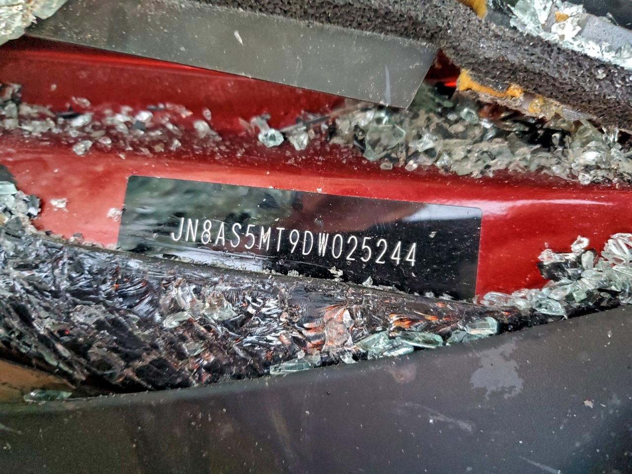 2013 Nissan Rogue S VIN: JN8AS5MT9DW025244 Lot: 96231435