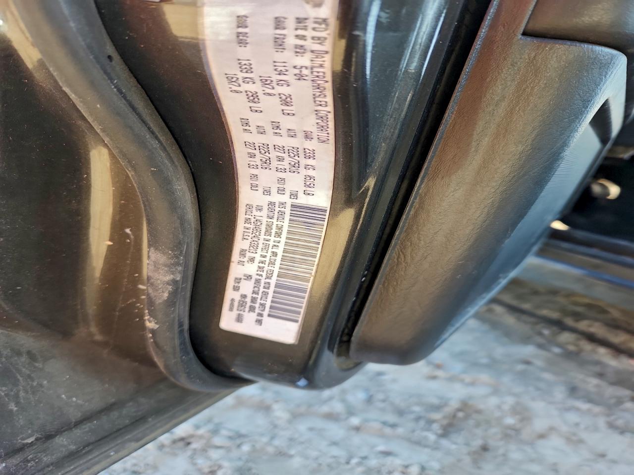 2004 Jeep Grand Cherokee Laredo VIN: 1J4GX48S24C433213 Lot: 97968995