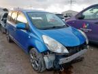 2011 NISSAN NOTE 1.6 N-TEC 5DR AUTO for sale at Copart BRISTOL