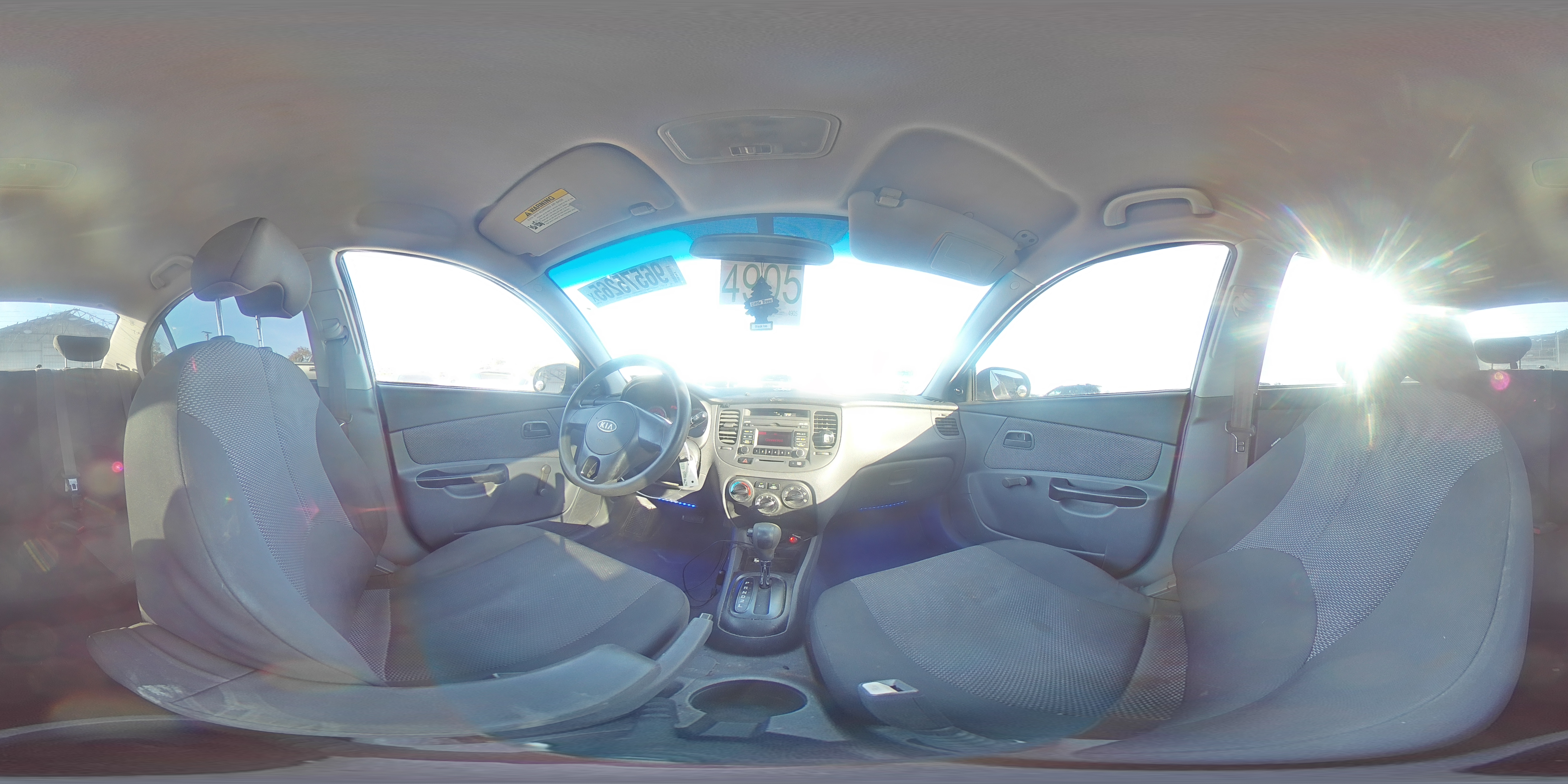 2011 Kia Rio Base VIN: KNADH4A39B6851639 Lot: 96575265