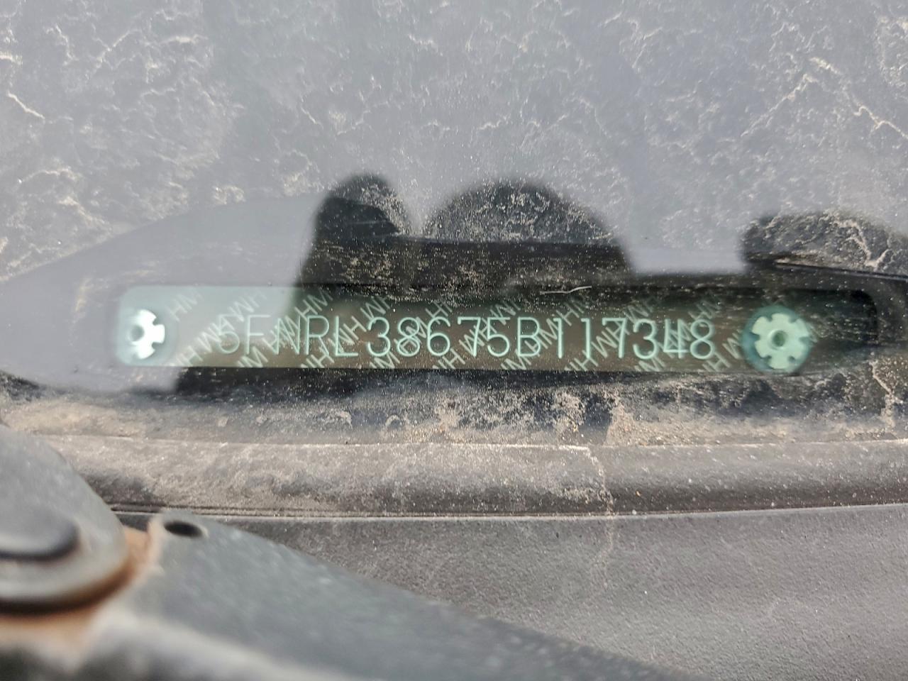 2005 Honda Odyssey Exl VIN: 5FNRL38675B117348 Lot: 95835225