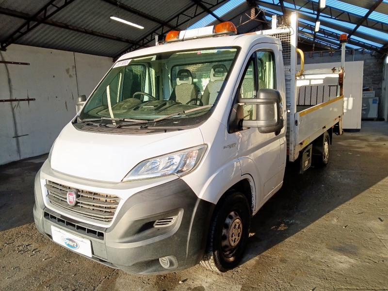 2018 FIAT DUCATO 2.3 MULTIJET CHASSIS CAB 130 for sale at Copart BELFAST